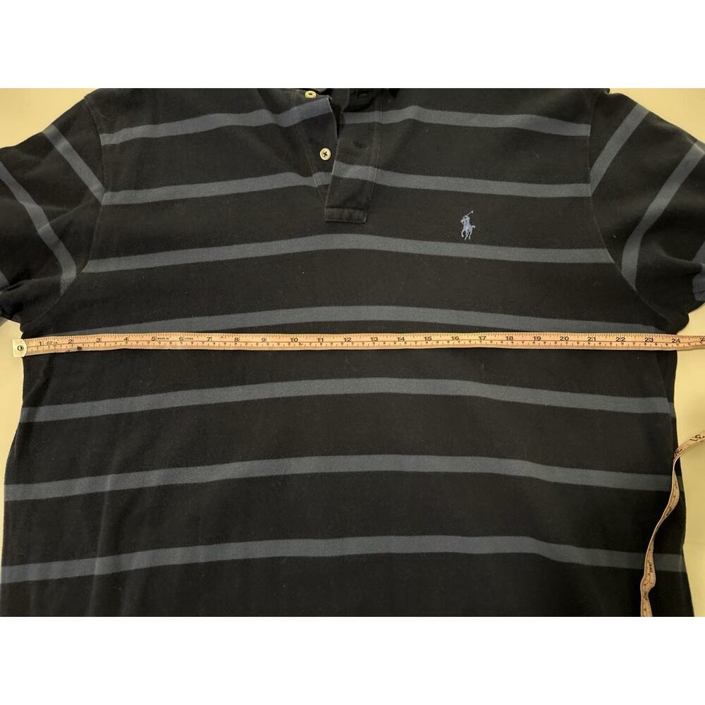 Polo Ralph Lauren Preppy Nautical Stripes Coastal Casual Polo - Picture 6 of 8